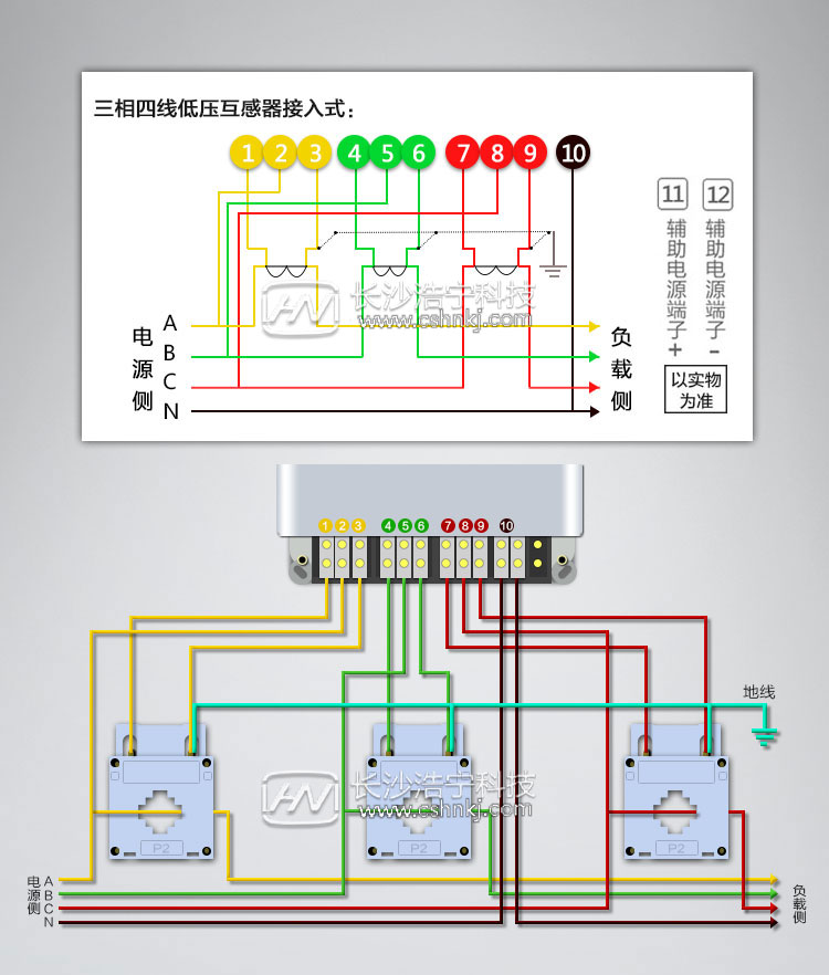 380v三相電表接線(xiàn)圖